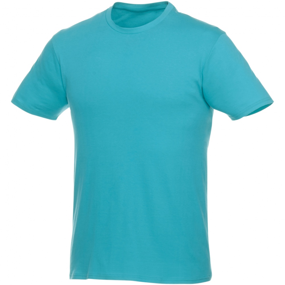 Logotrade promotional item image of: Heros short sleeve unisex t-shirt, turquoise