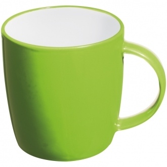 Logotrade corporate gift image of: Ceramic mug Martinez, green