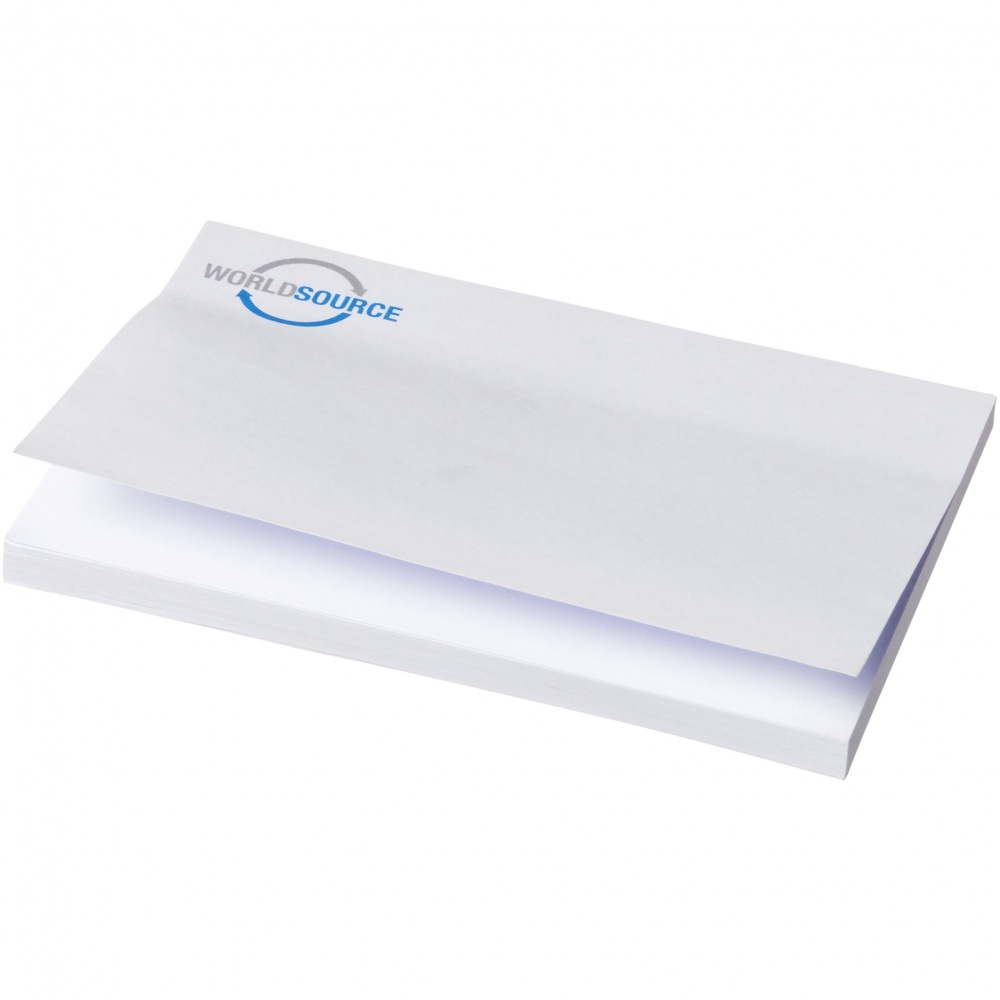 Logo trade promotional merchandise photo of: Sticky-Mate® sticky notes 150x100, white