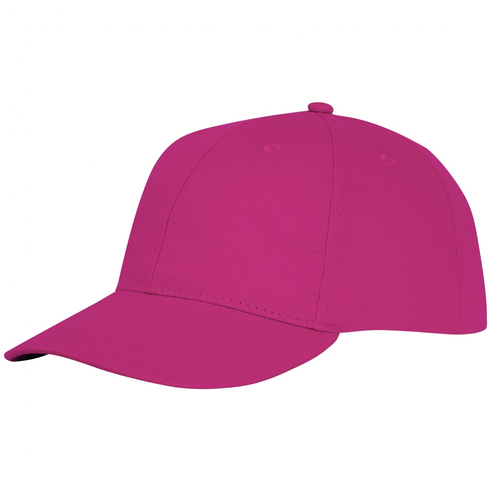 Logotrade promotional giveaways photo of: Ares 6 panel cap, pink