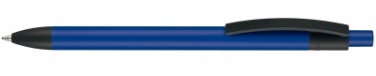 Logotrade promotional item picture of: Pen, soft touch, Capri, navy