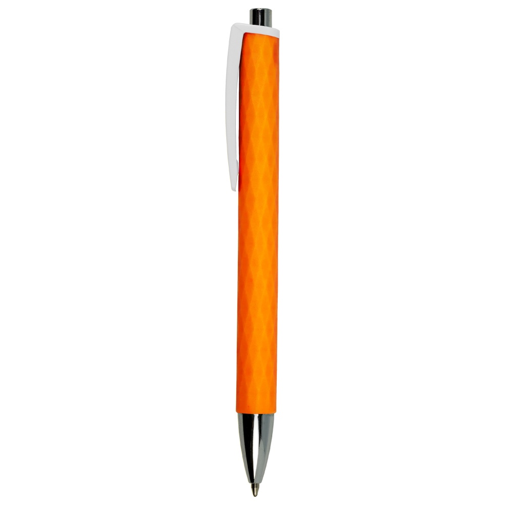 Logotrade promotional gift picture of: Plastic ball pen, orange