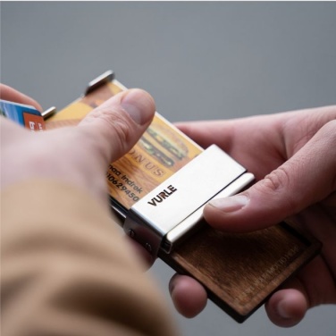 Logo trade corporate gift photo of: Vurle cardholder, brown