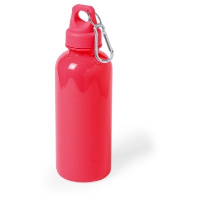 Logo trade business gifts image of: Sports bottle 600 ml, red