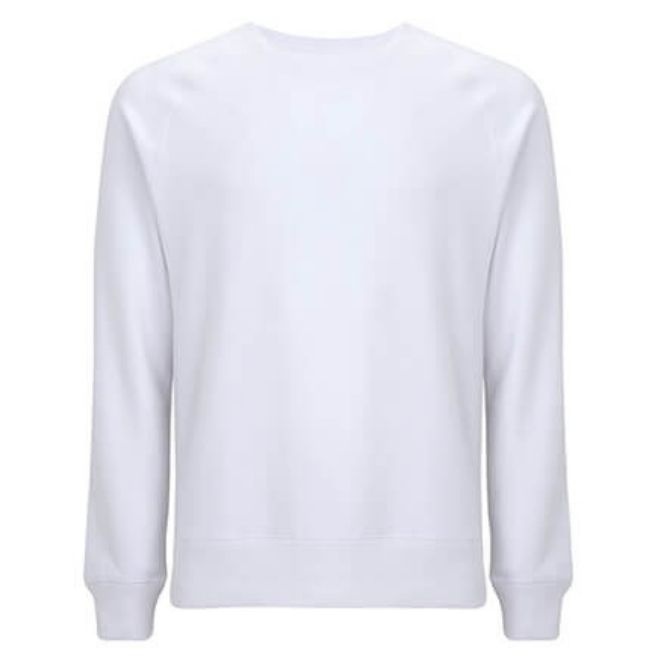 Logo trade advertising products image of: Salvage unisex men´s sweatshirt, dove white