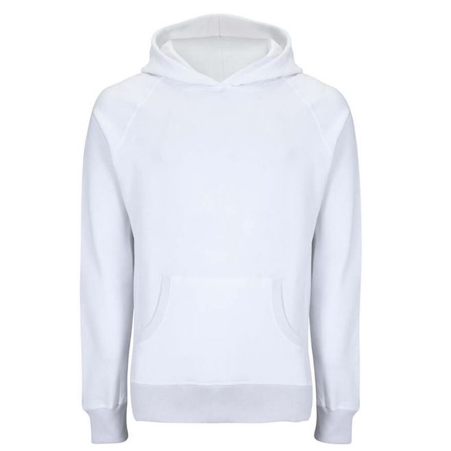 Logo trade business gift photo of: Salvage unisex pullover hoody, dove white