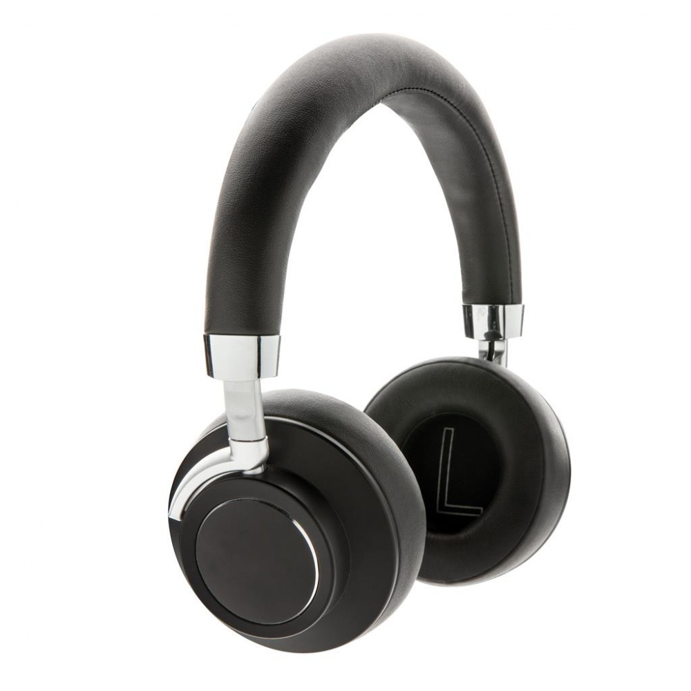 Logo trade promotional item photo of: Aria Wireless Comfort Headphone, black
