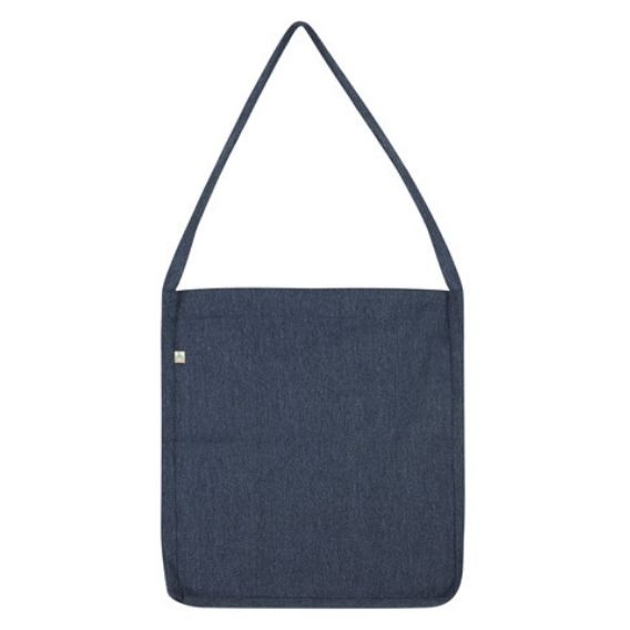Logotrade corporate gift picture of: Tote sling bag Salvage, melange navy