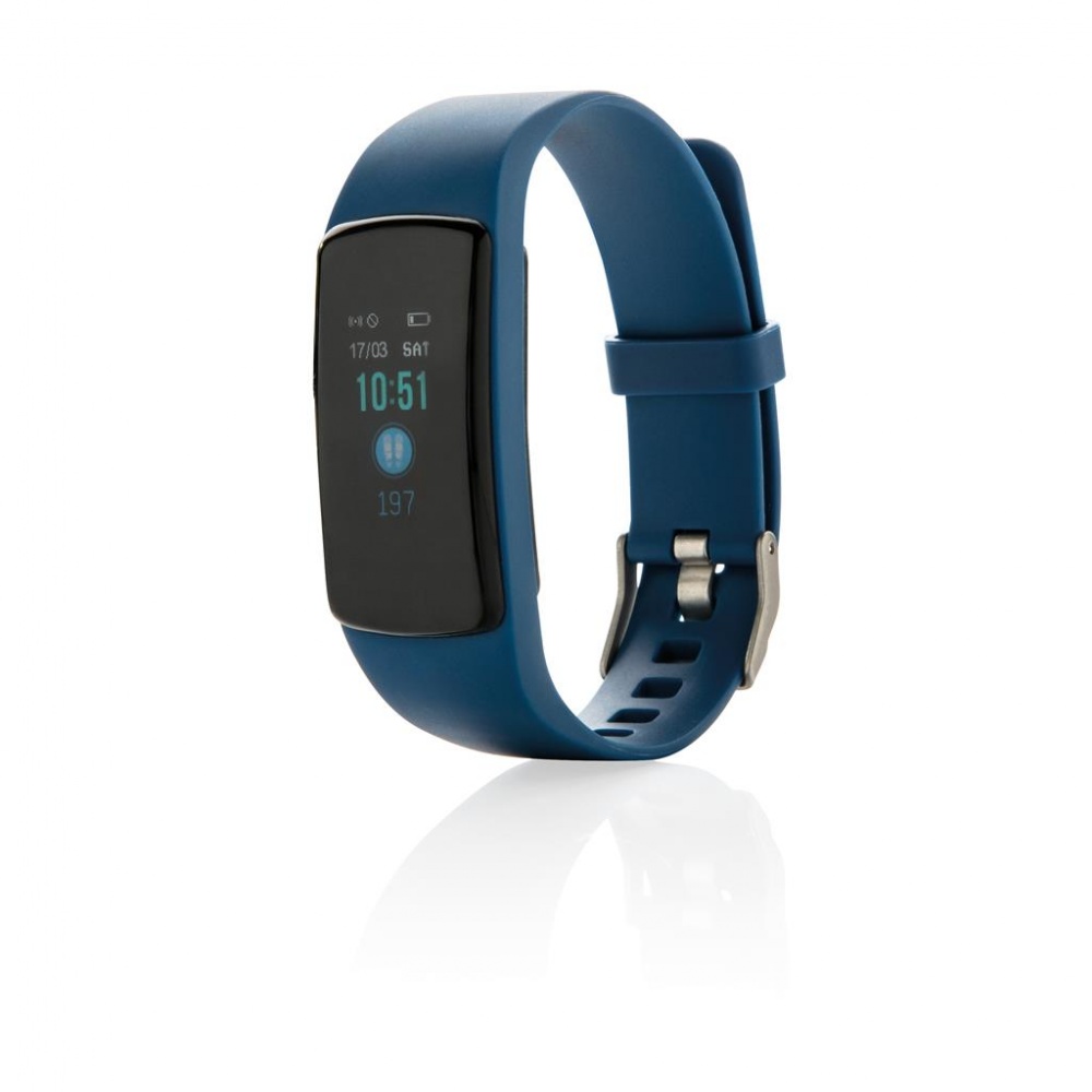 Logotrade corporate gift picture of: Stay Fit with heart rate monitor, blue