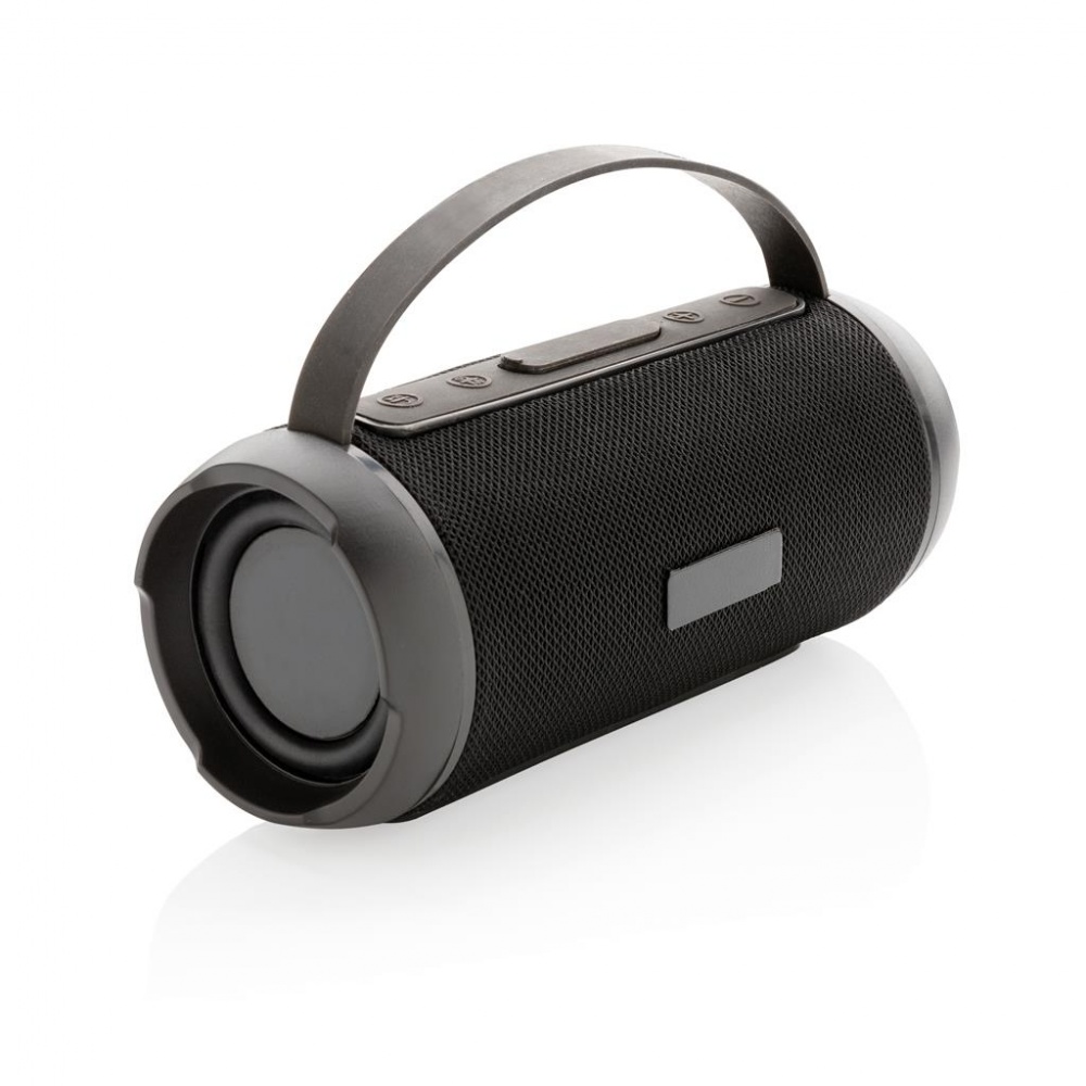 Logotrade promotional gifts photo of: Soundboom waterproof 6W wireless speaker, black