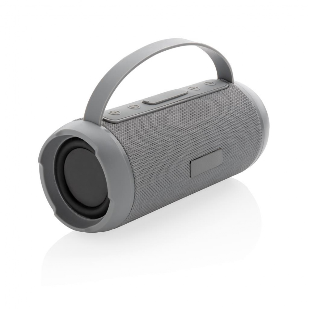 Logotrade promotional products photo of: Soundboom waterproof 6W wireless speaker, grey