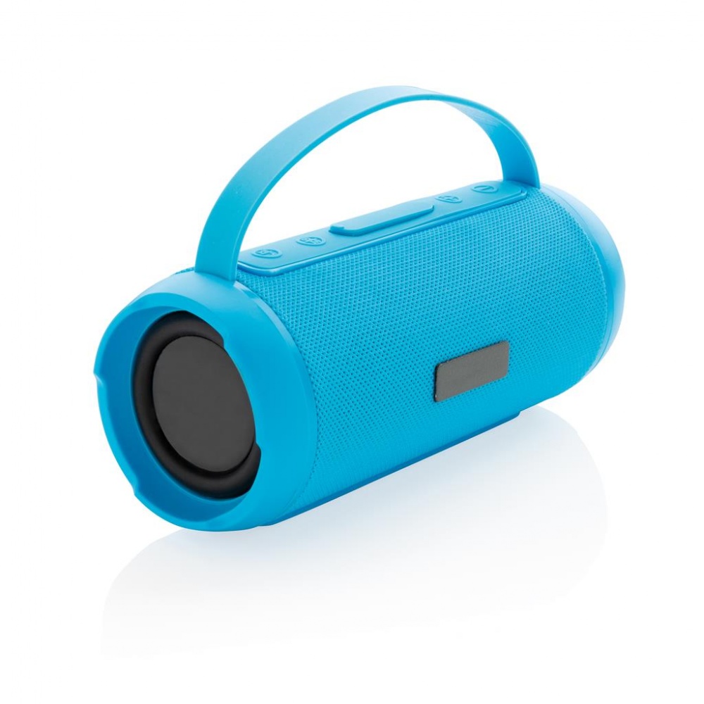 Logo trade advertising product photo of: Soundboom waterproof 6W wireless speaker, blue