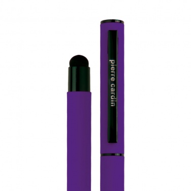 Logo trade promotional gifts picture of: Writing set touch pen, soft touch CELEBRATION Pierre Cardin