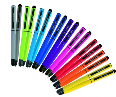 Logotrade promotional product image of: Writing set touch pen, soft touch CELEBRATION Pierre Cardin
