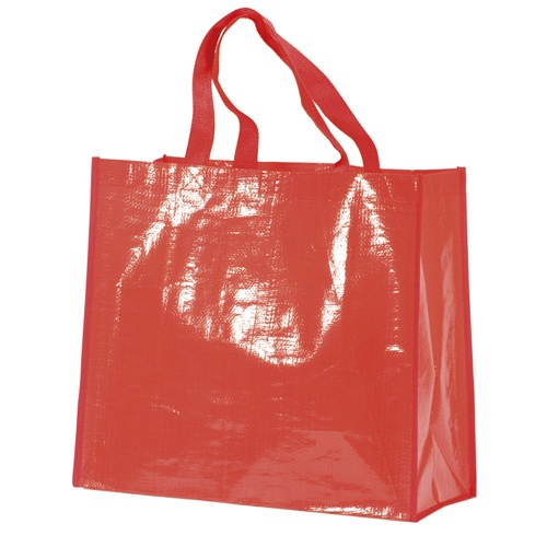 Logo trade promotional items image of: Shopping bag, Red