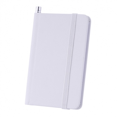 Logotrade promotional gifts photo of: Notebook A7, White