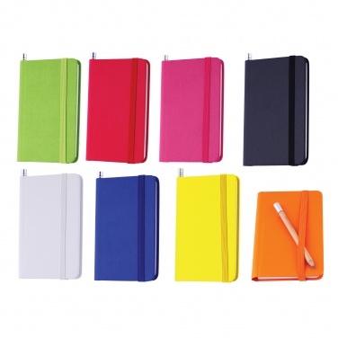 Logo trade advertising product photo of: Notebook A7, White