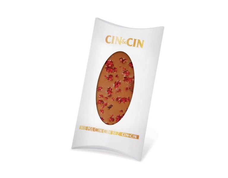 Logo trade promotional items image of: Chocolate with particles