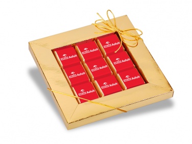 Logotrade business gift image of: 9 mini bars chocolate frame box