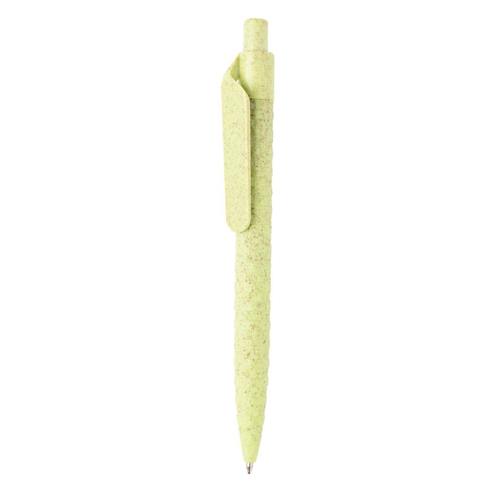 Logo trade promotional products picture of: Wheatstraw pen, green