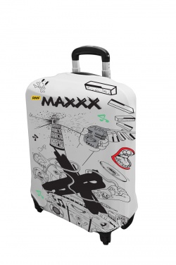 Logo trade promotional merchandise picture of: Suitcase cover