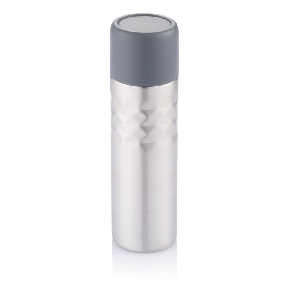 Logotrade promotional giveaway image of: Mosa flask, Stainless steel with personalized name, sleeve, gift wrap