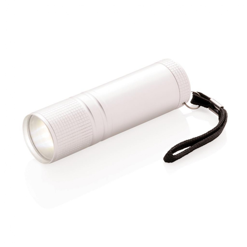 Logo trade advertising products picture of: COB torch, silver