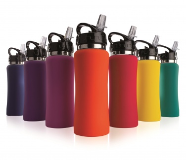 Logotrade promotional product picture of: WATER BOTTLE COLORISSIMO, 600 ml.
