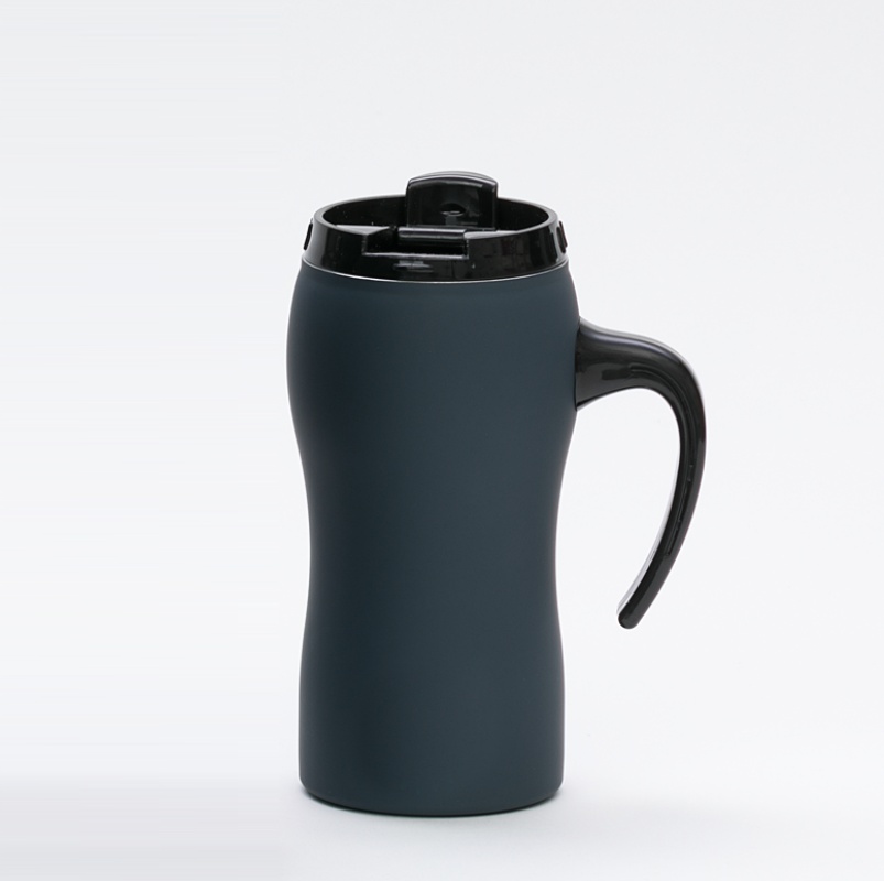 Logo trade promotional gifts picture of: THERMAL MUG COLORISSIMO, 450 ml