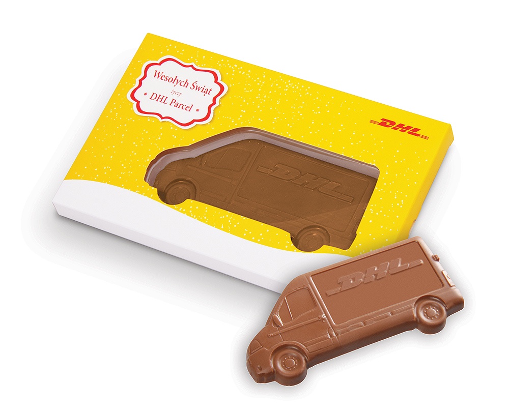 Logotrade business gift image of: Chocolate van