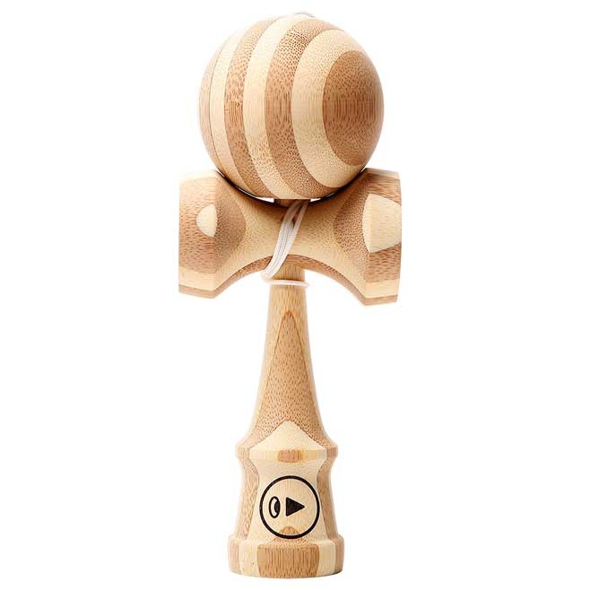 Logo trade promotional gifts picture of: Kendama Play Pro II Bamboo 18,5 cm