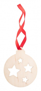 Logo trade promotional merchandise image of: TreeCard Christmas card, ball
