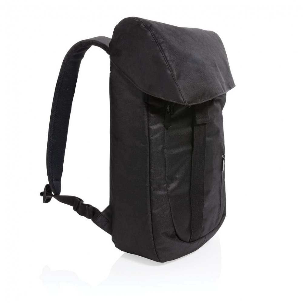 Logotrade promotional items photo of: Osaka  rPET backpack, black