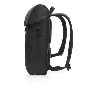 Logo trade promotional items picture of: Osaka  rPET backpack, black