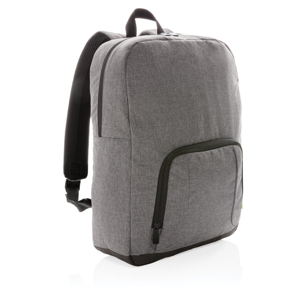 Logo trade corporate gifts picture of: Fargo RPET cooler backpack, grey