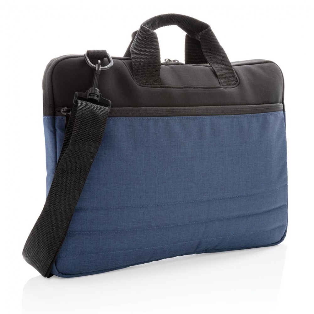 Logo trade corporate gifts picture of: Computer bag for documents and 15" laptop, blue