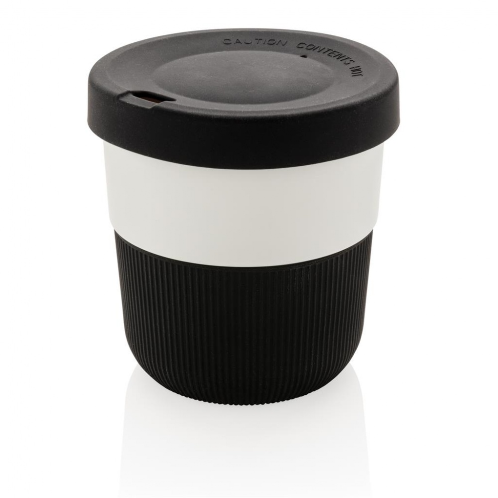 Logo trade promotional products image of: PLA cup coffee to go 280ml, black