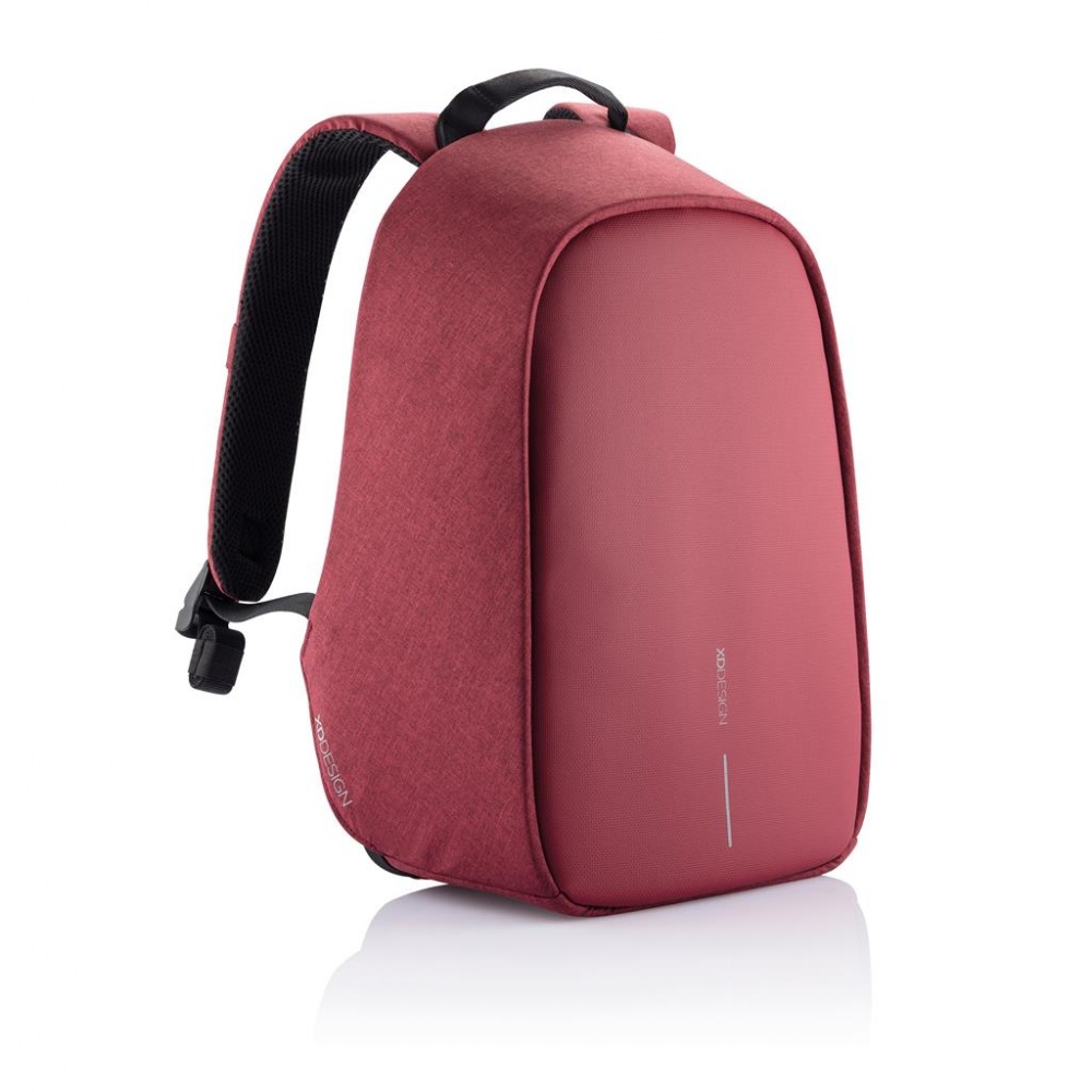 Logotrade promotional item image of: Bobby Hero Small, Anti-theft backpack, cherry red