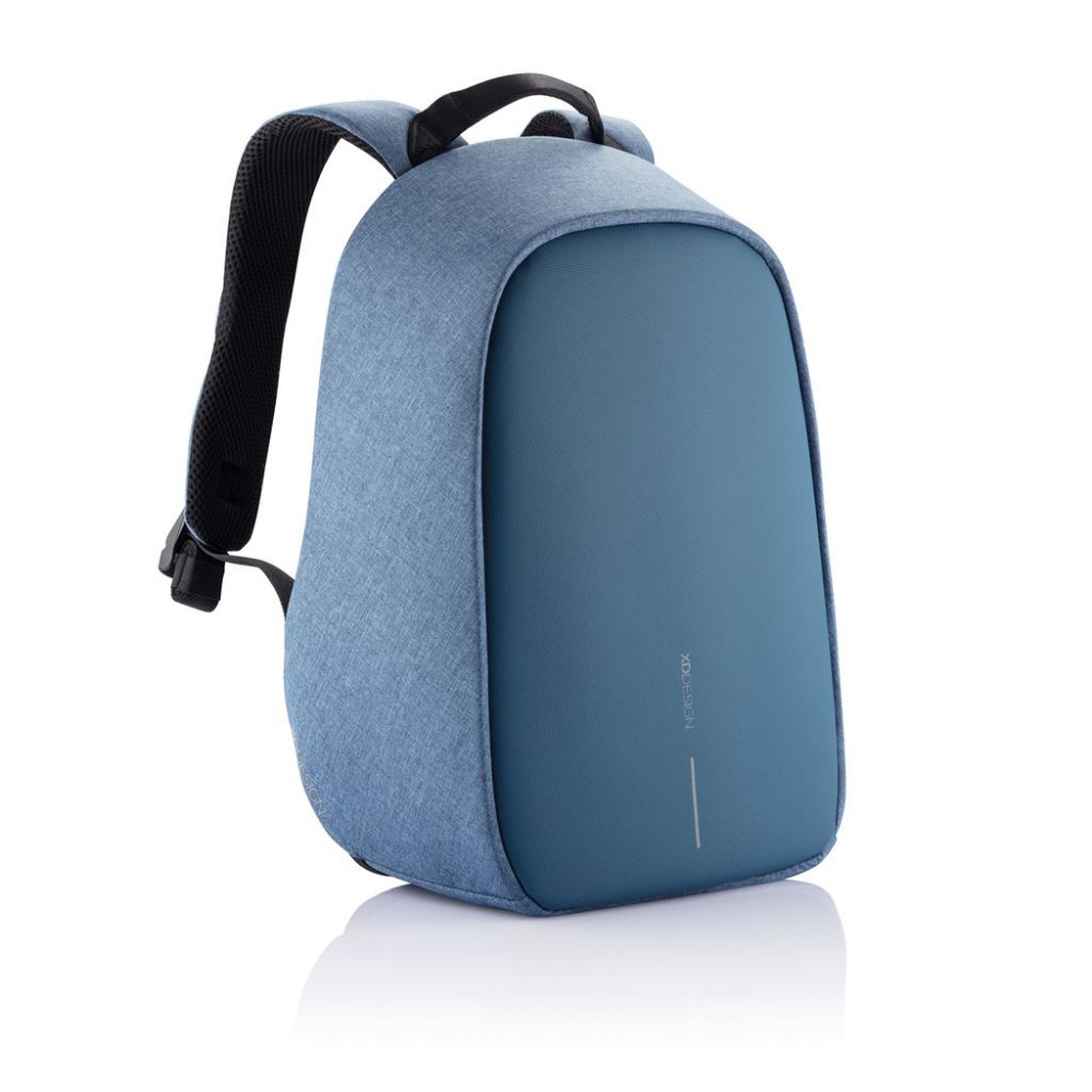 Logo trade corporate gift photo of: Bobby Hero Small, Anti-theft backpack, blue