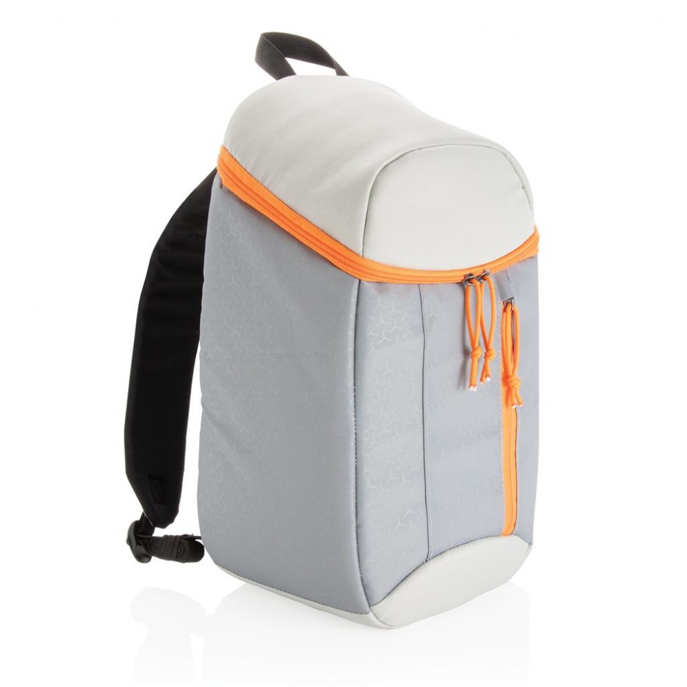 Logotrade promotional item picture of: Hiking cooler backpack 10L, grey