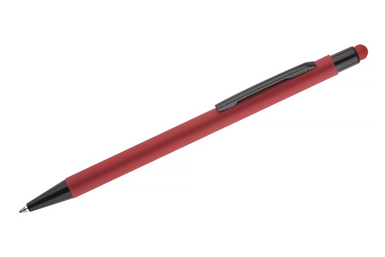 Logotrade promotional product picture of: Touch pen PRIM, red