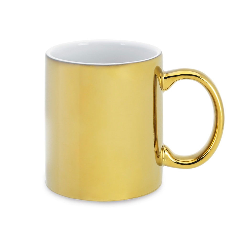 Logotrade advertising products photo of: Laffani mug, golden