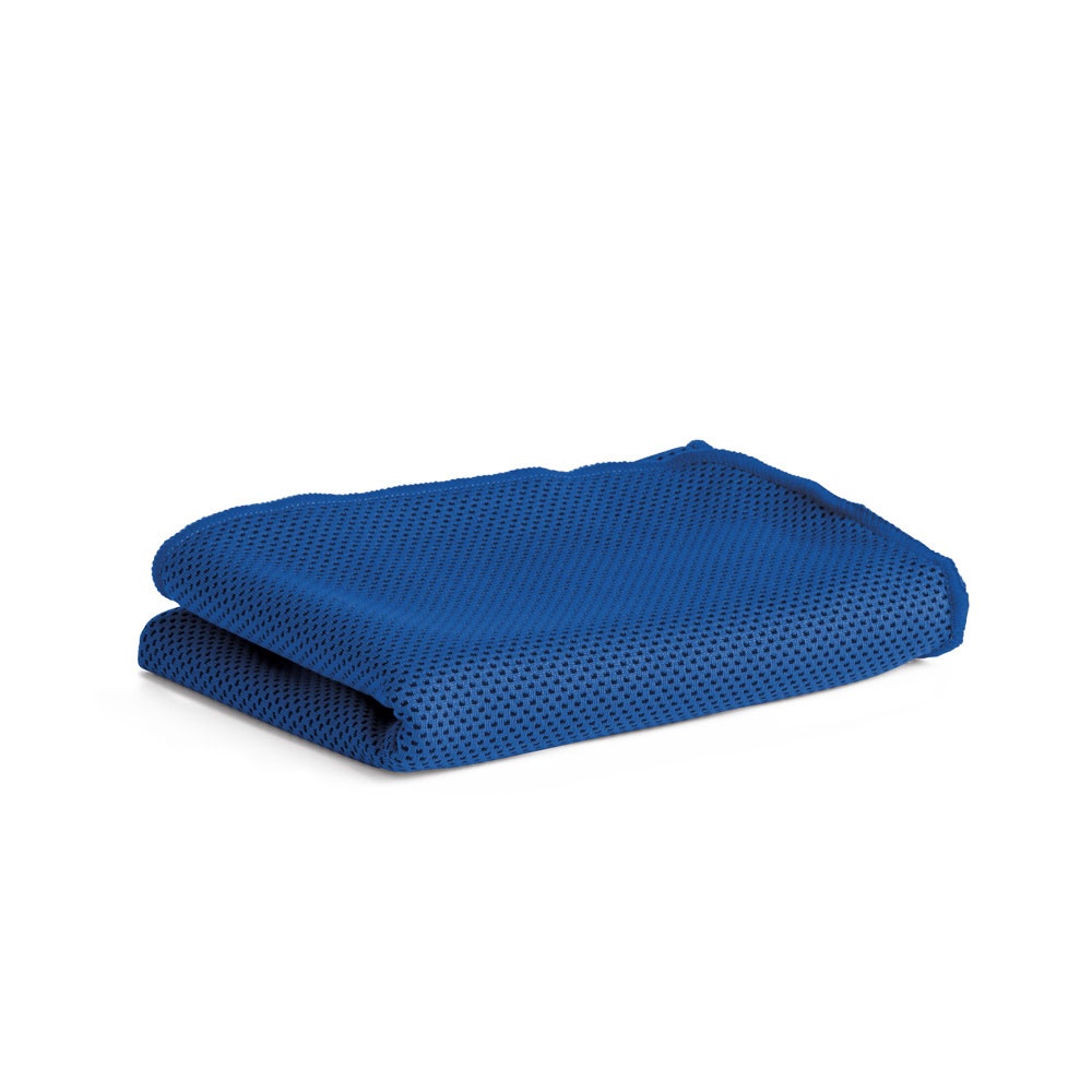 Logo trade advertising products image of: ARTX. Gym towel, Blue