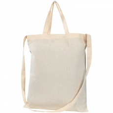 Cotton bag with 3 handles, White