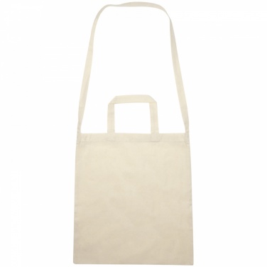 Logo trade advertising products image of: Cotton bag with 3 handles, White