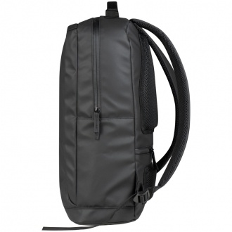 Logo trade promotional merchandise photo of: High-quality, water-resistant backpack, black