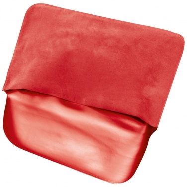 Logotrade advertising product image of: Inflatable soft travel pillow, Red