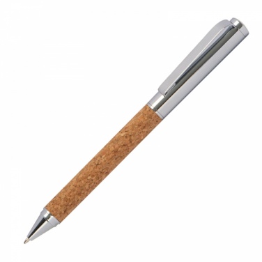 Logo trade promotional gifts picture of: Cork writing set, Brown