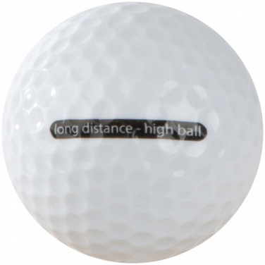 Logotrade business gifts photo of: Golf balls, White