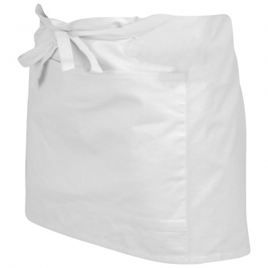 Logo trade promotional products picture of: Apron - small 180g Eco tex, White